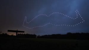 Read more about the article Movember Moustache Drone Light Show